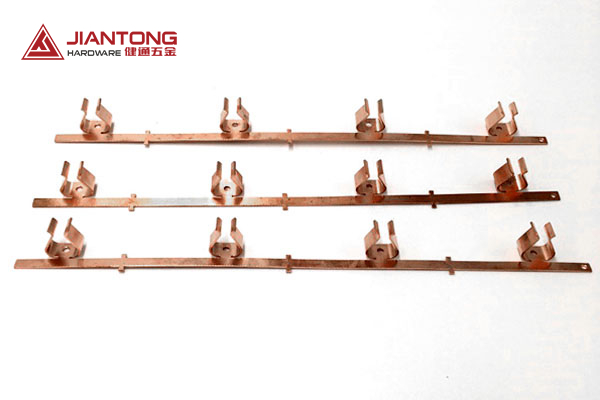 精密銅件沖壓，插排用連接件